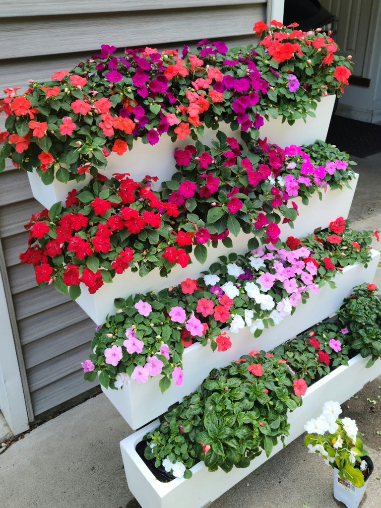 bristol fiberstone pot planter Fiberstone Planter