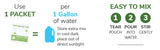 Go Grow Hydroponic Nutrients for All Veggies and Plants 1 Gallon - 10 Pack (10 Gallons)